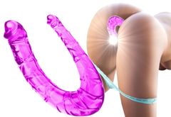Xcock Dvojité dildo pro anální a vaginální penetraci
