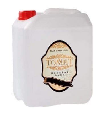 TOMFIT masážní olej s obsahem mentolu - 5l
