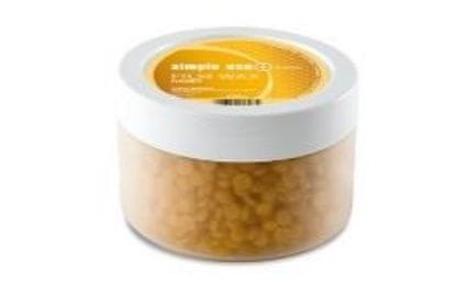 Simple Use Beauty Depilační vosk zrnka - Sweet Honey medový- 400g