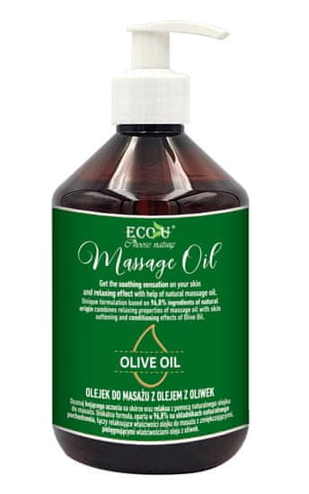 MH Star Eco-U masážní olej s olivovým olejem 500ml
