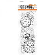 Aladine Gelové razítko Studio Light Grunge, 21 x 7,4 cm – kapesní hodinky