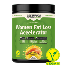 GreenFood Nutrition Performance Women Fat Loss Accelerator 420g - Mango