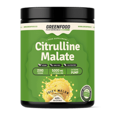 GreenFood Nutrition Performance Citrulline Malate 420g - Meloun