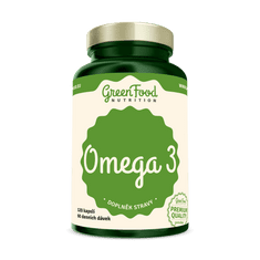 GreenFood Nutrition Omega 3, 120 kapslí