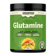 GreenFood Nutrition Performance Glutamine 420g - Mango