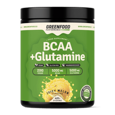 GreenFood Nutrition Performance BCAA + Glutamine 420g - Meloun - EXPIRACE 9/23