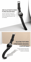 MXM Chytré hodinky HW21 - Stříbrné