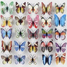 IZMAEL Fosforeskující motýli na stěnu-Multi KP6449