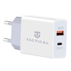 Tactical Nabíječka USB-A/USB-C QC 3.0 3.4A-Bílá KP8476