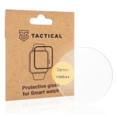 Tactical 2.5D Hodinky/Sklo pre Garmin Vivoactive 4 - Transparentní KP8536