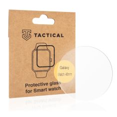 Tactical 2.5D Hodinky/Sklo pre Samsung Galaxy Watch 46mm - Transparentní KP8555