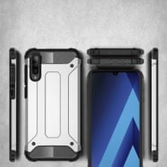 IZMAEL Pouzdro Hybrid Armor pre Samsung Galaxy A70 - Stříbrná KP10266