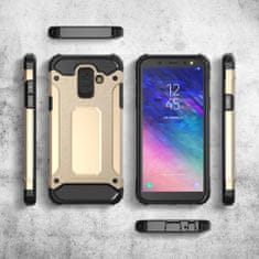 IZMAEL Pouzdro Hybrid Armor pre Samsung Galaxy A6 2018 - Stříbrná KP10271