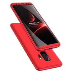 GKK Ochranné pouzdro GKK 360 - Přední a zadní kryt celého mobilu pro Samsung Galaxy S9 Plus - Červená KP10438