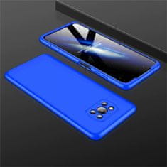 GKK Ochranné pouzdro GKK 360 - Přední a zadní kryt celého mobilu pro Xiaomi Poco X3 NFC/Poco X3 Pro - Modrá KP10471
