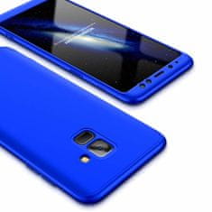 GKK Ochranné pouzdro GKK 360 - Přední a zadní kryt celého mobilu pro Samsung Galaxy A8 2018 - Modrá KP10488