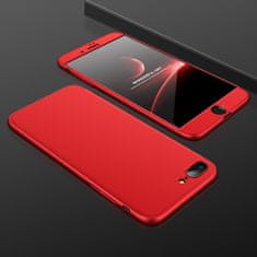 GKK Ochranné pouzdro GKK 360 - Přední a zadní kryt celého mobilu pro Apple iPhone 7/iPhone 8 - Červená KP11400
