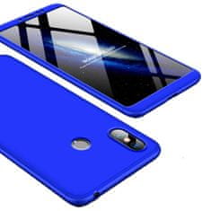 GKK Ochranné pouzdro GKK 360 - Přední a zadní kryt celého mobilu pro Xiaomi Mi Max 3 - Modrá KP13618