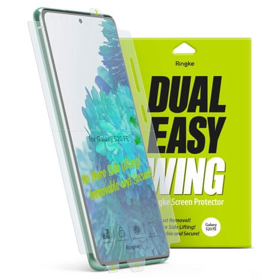 RINGKE Dual Easy Wing 2x ochranná folie na displej a boky Samsung Galaxy S20 FE 5G KP14916