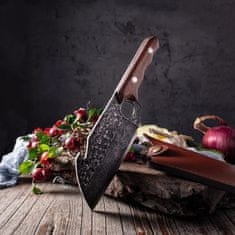 IZMAEL Kuchyňský sekací nůž Kanagawa-Hnědá KP18540