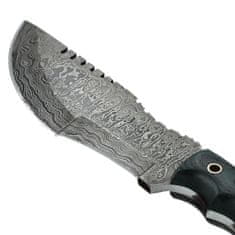 IZMAEL Damaškový nůž Sukkur-Černá/Hnědá KP18625
