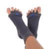Happy Feet Adjustační ponožky Charcoal, velikost L (43-46)