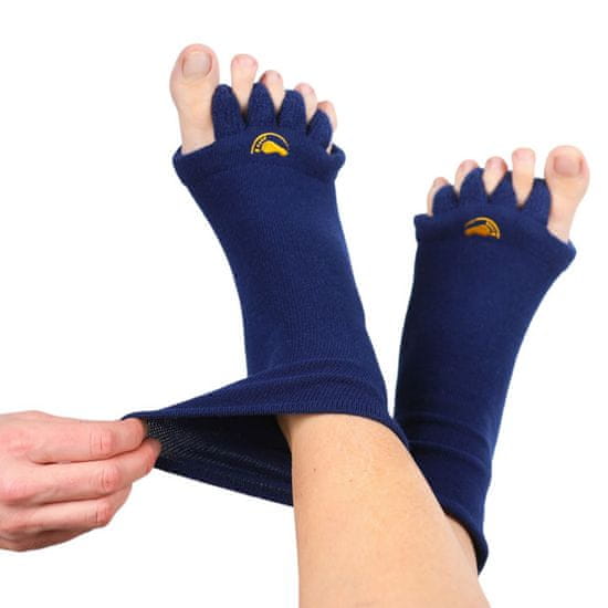Pro nožky Happy Feet Adjustační ponožky Navy Extra Stretch, velikost L (43-46)