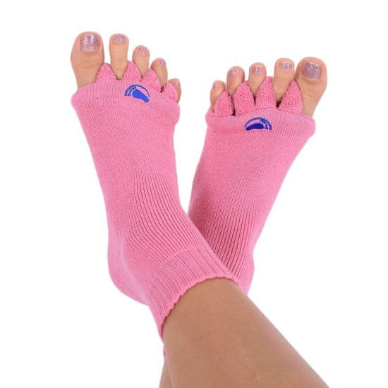 Pro nožky Happy Feet Adjustační ponožky Pink, velikost L (43-46)