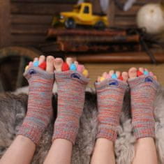 Pro nožky Happy Feet Kids Adjustační ponožky Multicolor, velikost XXS (27-30)