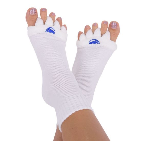 Pro nožky Happy Feet Adjustační ponožky Off White, velikost M (39-42)