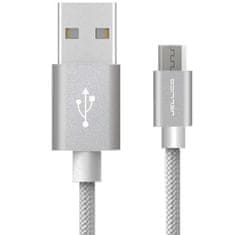 IZMAEL Kábel Jellico USB - USB-C - 2m - Stříbrná KP22792