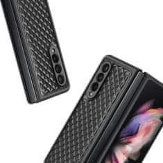 Dux Ducis Dux Ducis Venice kožené pouzdro pro Samsung Samsung Galaxy Z Fold 3 - Černá KP22401