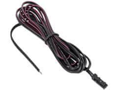 Design Light Elektrický Kabel pro LED 2m 2x0,22mm2 se Zástrčkou MiniAMP Černá