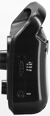 moderní radiopřijímač fm akai APR-85BT sluchátkový výstup skvělý zvuk
