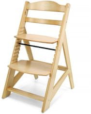 Moby System Dřevěná jídelní židle Moby - System WOODY - přírodní barva dřeva