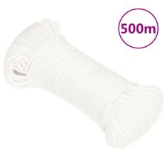 shumee Lodní lano celobílé 5 mm 500 m polypropylen