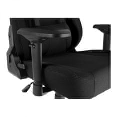 KUPŽIDLE Herní židle IRON XL — látka, černá, nosnost 130 kg