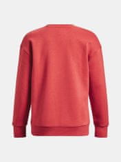 Under Armour Mikina Essential Fleece Crew-RED MD