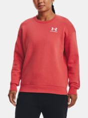 Under Armour Mikina Essential Fleece Crew-RED MD