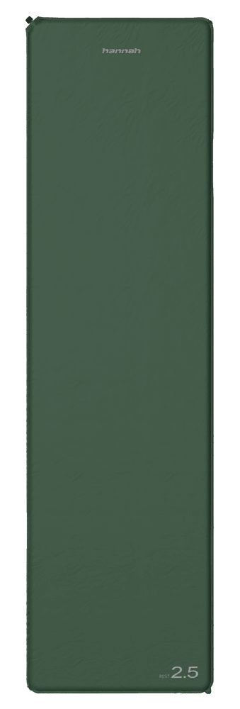 Levně Hannah samonafukovací karimatka Rest 2,5 II, zelená