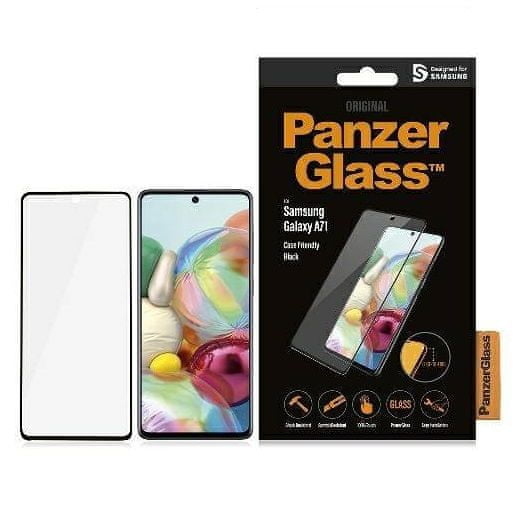 PanzerGlass Temperované sklo pro Samsung Galaxy A71 - Černá KP19787