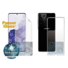 PanzerGlass 2v1 - Pouzdro + ochranné sklo pro Samsung Galaxy S21 Ultra - Transparentní KP19811