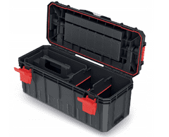 Ostatní Plastový kufr, box na nářadí X-BLOCK SOLID TOOLBOX ALU LOG KXSA6530F
