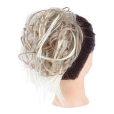 Trendy Vlasy Příčesek - drdol na gumičce Crazy 16H613 (melír pastelově plavé a beach blond)