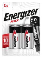 Energizer Baterie Max C LR14 1.5 V 2 ks.