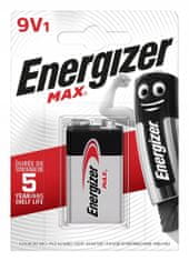Energizer Baterie MAX 6LR61 9 V 1 ks.