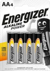 Energizer Baterie Alkaline Power AA LR6 1.5 V 4 ks.