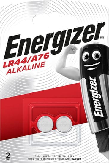 Energizer Baterie Alkaline LR44 1.5 V 2 ks.