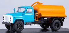 Start Scale Models GAZ-53A, ANM-53, cisterna, modrá-oranžová, 1/43