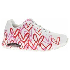 Skechers Uno - Spread The Love white-red-pink 37